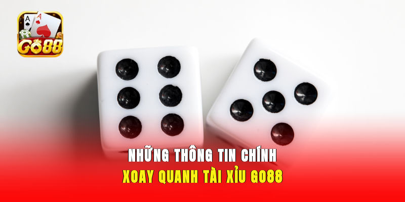 Những thông tin chính xoay quanh tài xỉu GO88